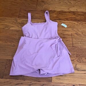 Old Navy Mauve Swim Dress